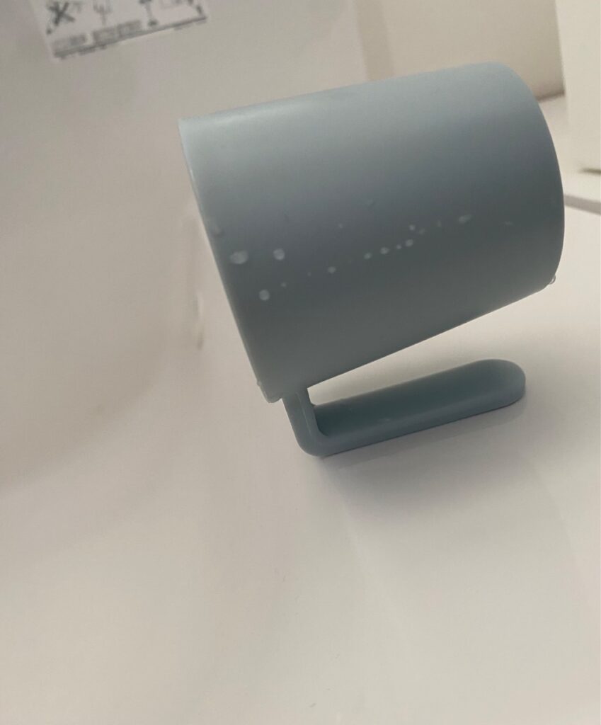 コンパクト洗面コップ　シナモン　くすみ ダイソー レビュー 2枚目